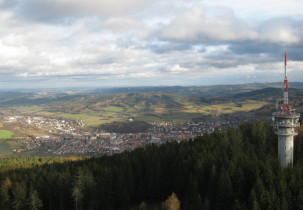 Imagen de vista previa de la cámara web Lookout tower Svatobor